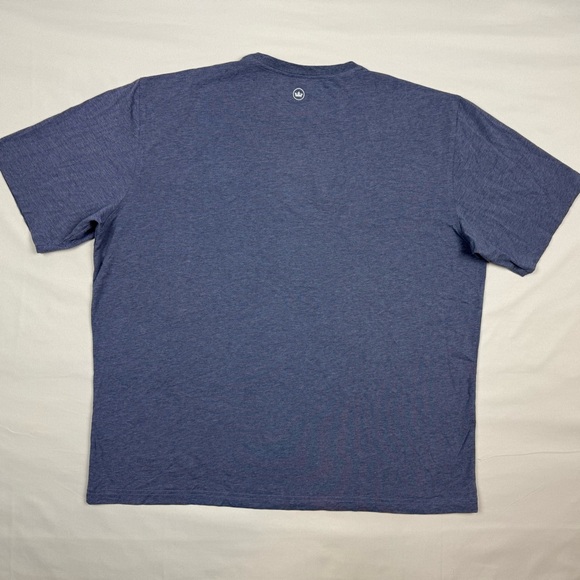 Peter Millar US Open Pinehurst Mens T-Shirt XL Heathered Blue Pima Cotton B9 - Picture 2 of 7